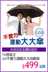 TV雨傘王
3.0不費力運動大大自動傘