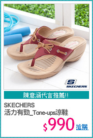 SKECHERS
活力有勁_Tone-ups涼鞋