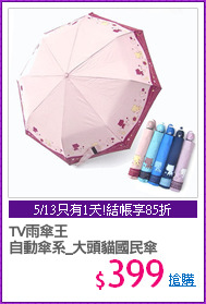 TV雨傘王
自動傘系_大頭貓國民傘