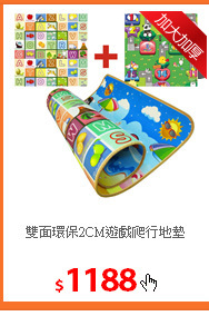 雙面環保2CM遊戲爬行地墊