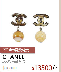 LOGO吊飾耳環