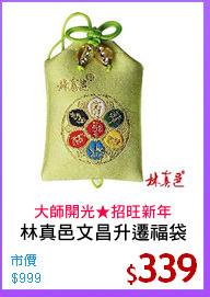 林真邑文昌升遷福袋