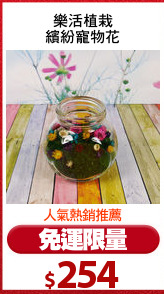 樂活植栽
繽紛寵物花