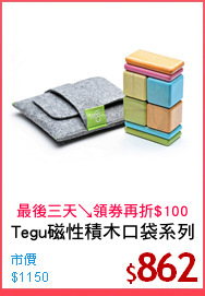 Tegu磁性積木口袋系列