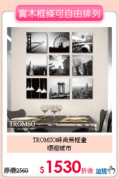 TROMSO時尚無框畫<br>
環遊城市