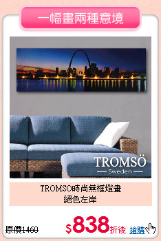 TROMSO時尚無框燈畫<br>
絕色左岸