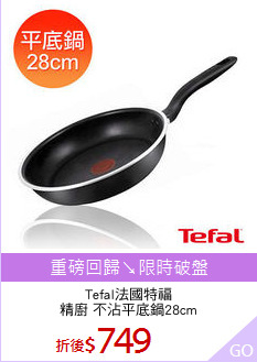 Tefal法國特福
精廚 不沾平底鍋28cm