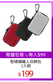 堅硬鋼鐵人收納包
2入組