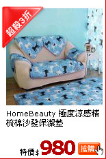 HomeBeauty 極度涼感精梳棉沙發保潔墊