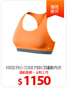 NIKE PRO CORE FIERCE運動內衣