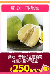 築地一番鮮坊花蓮鶴岡
老欉文旦5斤禮盒