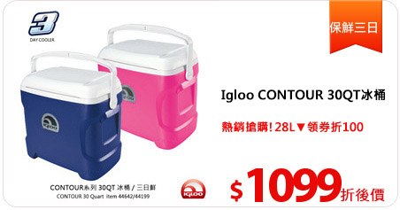Igloo CONTOUR 30QT冰桶