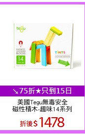 美國Tegu無毒安全
磁性積木-趣味14系列