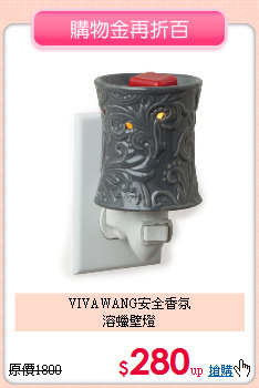VIVAWANG安全香氛<BR>
溶蠟壁燈