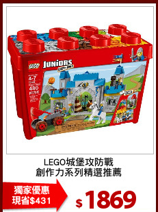 LEGO城堡攻防戰
創作力系列精選推薦