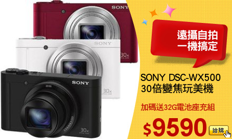 SONY DSC-WX500
30倍變焦玩美機