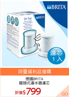 德國BRITA
龍頭式濾水器濾芯