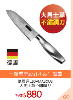 德國進口DAMASCUS
大馬士革不鏽鋼刀
