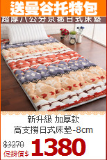 新升級 加厚款<BR>
高支撐日式床墊-8cm