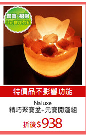 Naluxe
精巧聚寶盆+元寶開運組