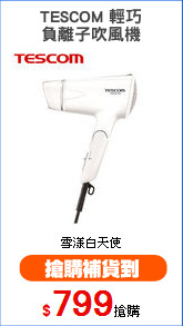 TESCOM 輕巧
負離子吹風機