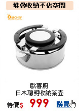 歐喜廚<br>
日本聰明收納茶壺