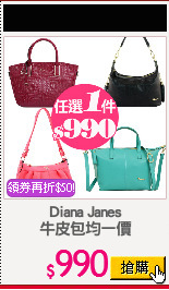 Diana Janes
牛皮包均一價