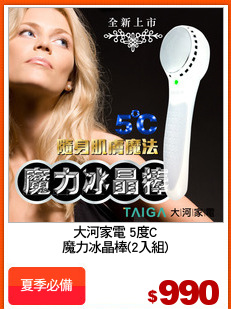 大河家電 5度C
魔力冰晶棒(2入組)