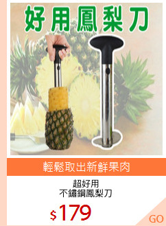 超好用
不鏽鋼鳳梨刀