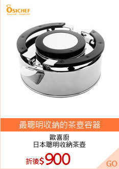 歐喜廚
日本聰明收納茶壺