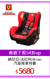 納尼亞/法拉利/Britax
汽座推車特賣