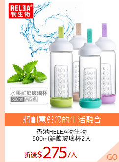 香港RELEA物生物
500ml鮮飲玻璃杯2入