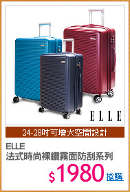 ELLE 
法式時尚裸鑽霧面防刮系列