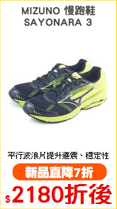 MIZUNO 慢跑鞋
SAYONARA 3