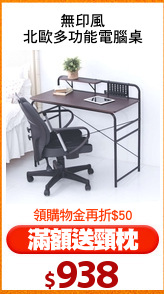無印風
北歐多功能電腦桌