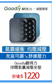 Goodly顧得力
球體氣囊減壓坐墊