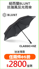 紐西蘭BLUNT
抗強風反光雨傘