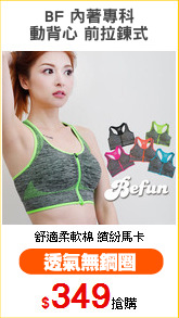 BF 內著專科
動背心 前拉鍊式