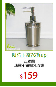 西雅圖
珠點不鏽鋼乳液罐