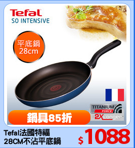 Tefal法國特福
28CM不沾平底鍋