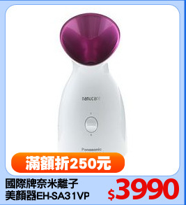 國際牌奈米離子
美顏器EH-SA31VP