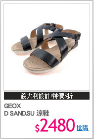 GEOX
D SAND.SU 涼鞋