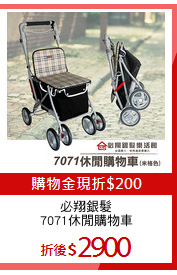 必翔銀髮
7071休閒購物車