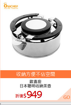 歐喜廚
日本聰明收納茶壺