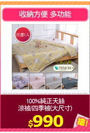 100%純正天絲
涼被/四季被(大尺寸)
