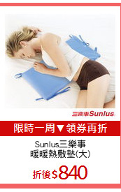 Sunlus三樂事
暖暖熱敷墊(大)