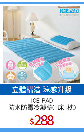 ICE PAD
防水防霉冷凝墊(1床1枕)