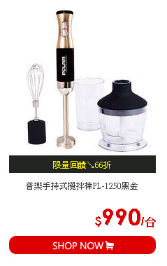 普樂手持式攪拌棒PL-1250黑金