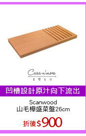 Scanwood
山毛櫸盛菜盤26cm
