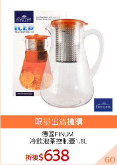 德國FINUM 
冷飲泡茶控制壺1.8L